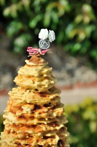 mariage retro gateau a la broche