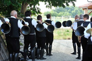 mariage retro concert cor de chasse