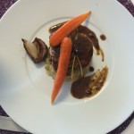 Mignon de veau et sauce aux morilles