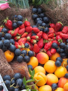 Cascade de fruits