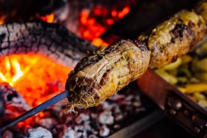 Rôtis au feu de bois