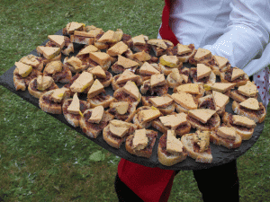 Toast de foie gras sur pain et chutney
